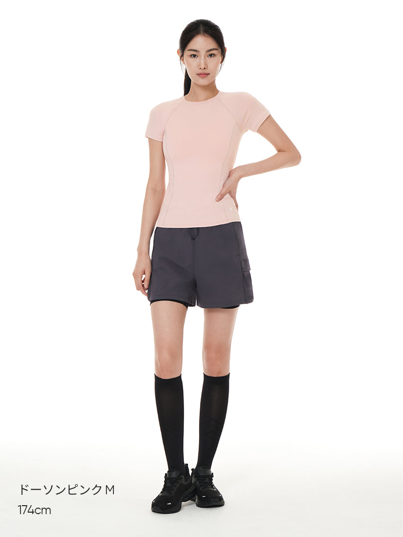 [2SET] NEW Airtouch ペース トップス (半袖) - andar JAPAN