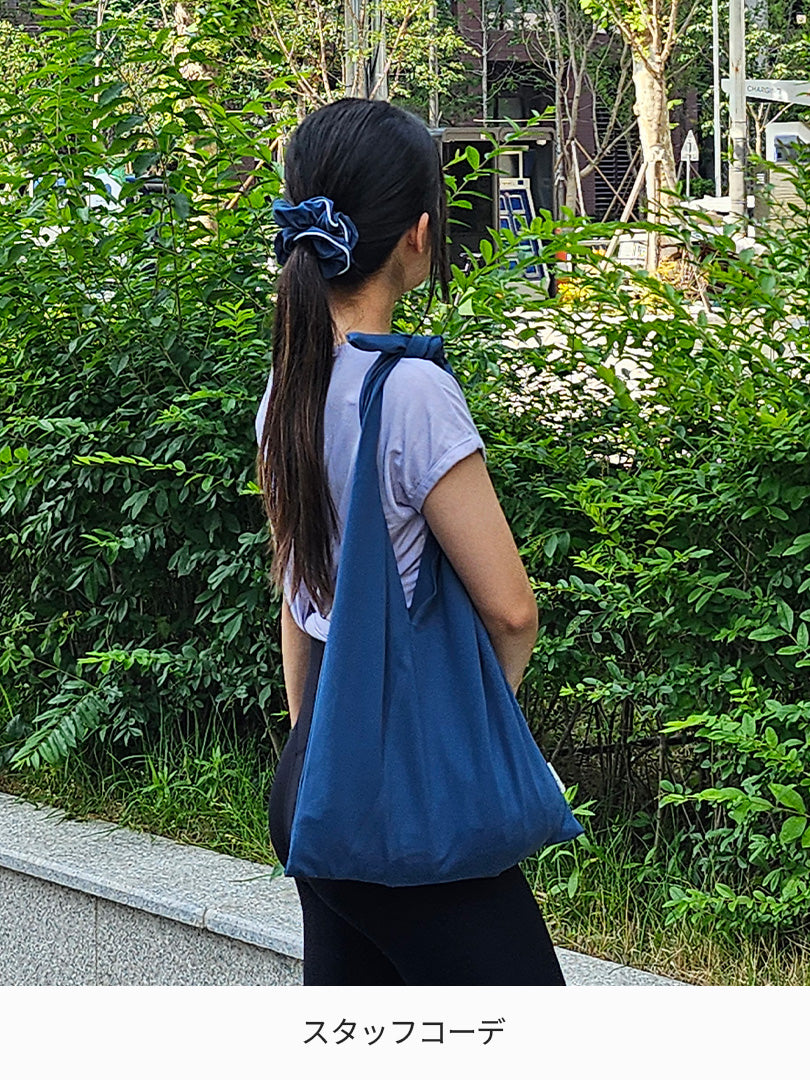 Air Cotton リボンストラップ エコバッグ
