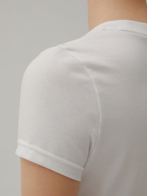 Aerocotton スリムフィット Tシャツ (半袖) - andar JAPAN