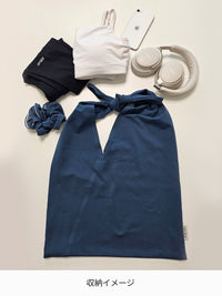 Air Cotton リボンストラップ エコバッグ