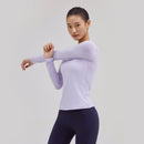 エアタッチスクエアネックTシャツ(長袖) - andar JAPAN