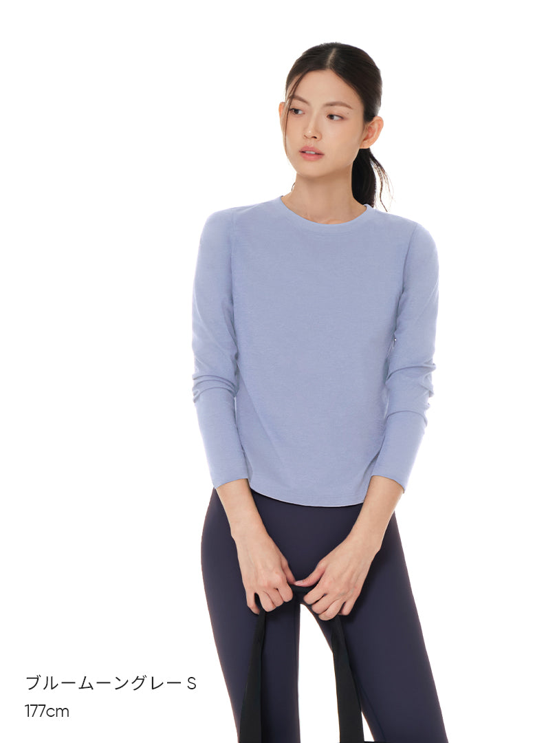 NEW Airy Fit スリムフィット Tシャツ (長袖)