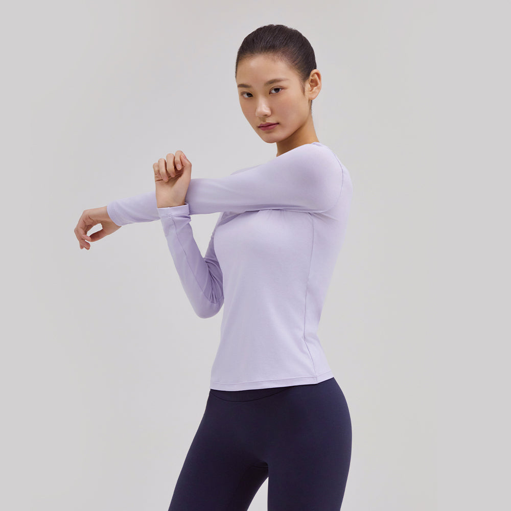 [OUTLET][2SET] Airtouch スクエアネック Tシャツ (長袖) - andar JAPAN