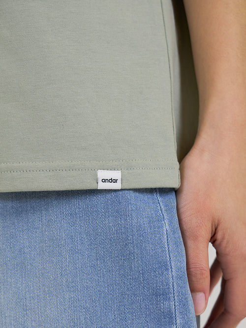 [LAST SIZE] AerocottonオーバーフィットTシャツ(半袖) - andar JAPAN