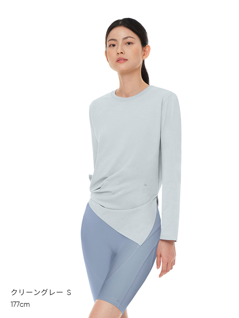 [SET] 秋の初心者All-in-Oneセット(Airywin レギンス＋クロップドトップ＋Tシャツ＋5本指ソックス)