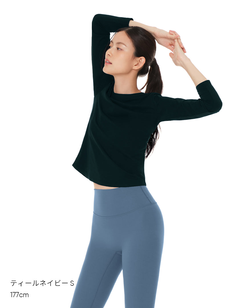 NEW Airy Fit スリムフィット Tシャツ (長袖)