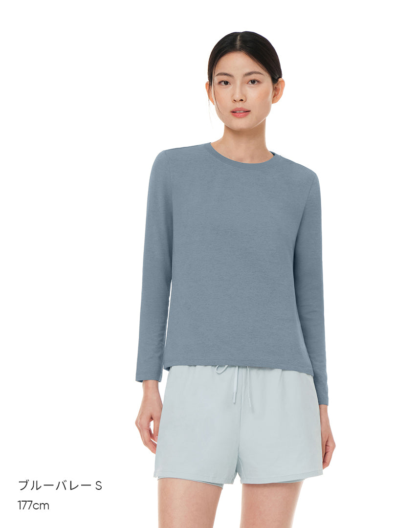 [3SET] NEW Airy Fit スタンダードフィット Tシャツ (長袖)