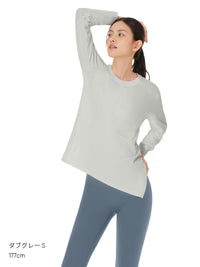 [3SET] NEW Airy Fit オーバーフィット Tシャツ (長袖)