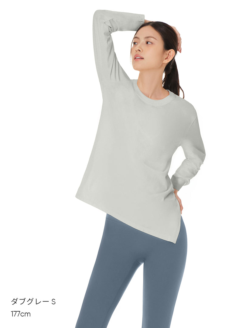 [3SET] NEW Airy Fit オーバーフィット Tシャツ (長袖)