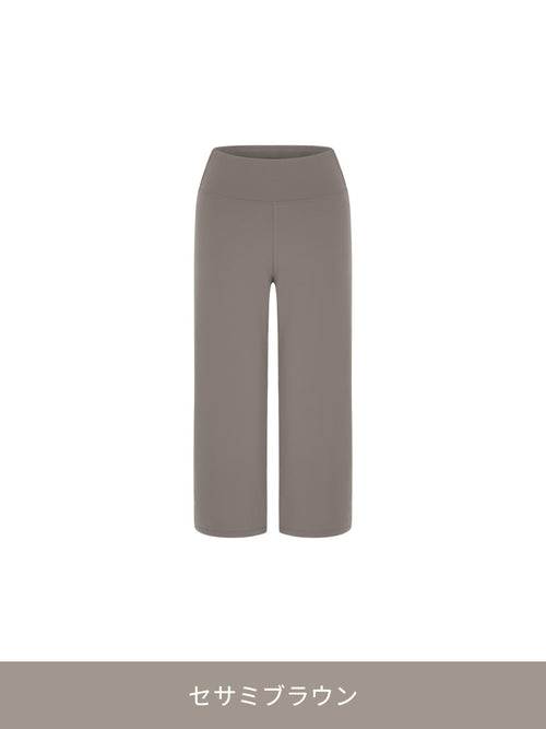 [OUTLET][2SET] Airywin クロップドワイドレギンス - andar JAPAN