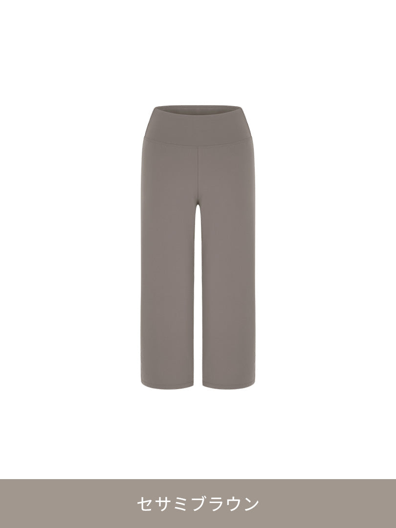[OUTLET][2SET] Airywin クロップドワイドレギンス - andar JAPAN