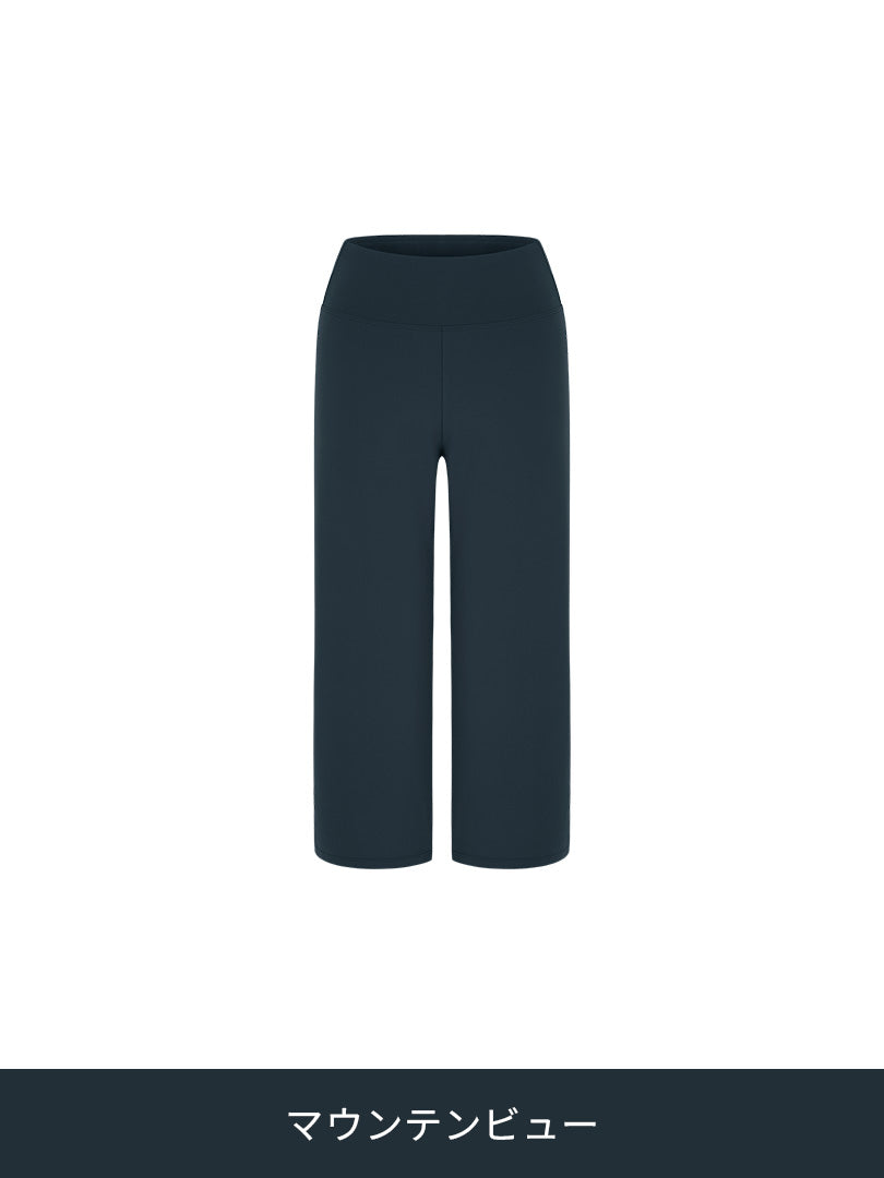 andar アンダール　ヨガパンツ 2色セット OUTLET] [2 SET] airywin クロップドワイドレギンス – andar JAPAN