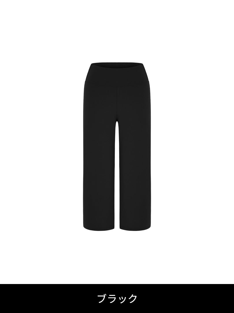 [OUTLET][2SET] Airywin クロップドワイドレギンス - andar JAPAN