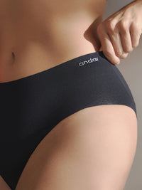 [5+1SET] andar オールデイフィット ブラ (パッド一体型 / 2タイプ選択可)& ショーツ