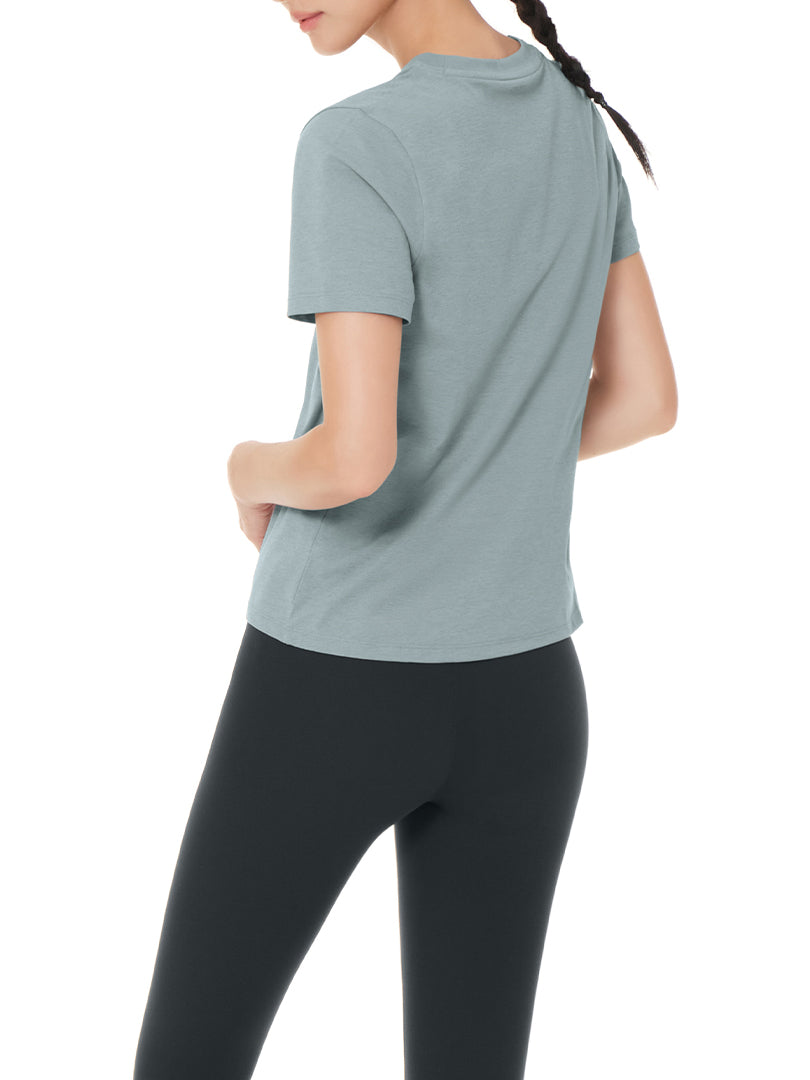 あさがおソーダ] NEW Airy Fit スタンダードフィット Tシャツ