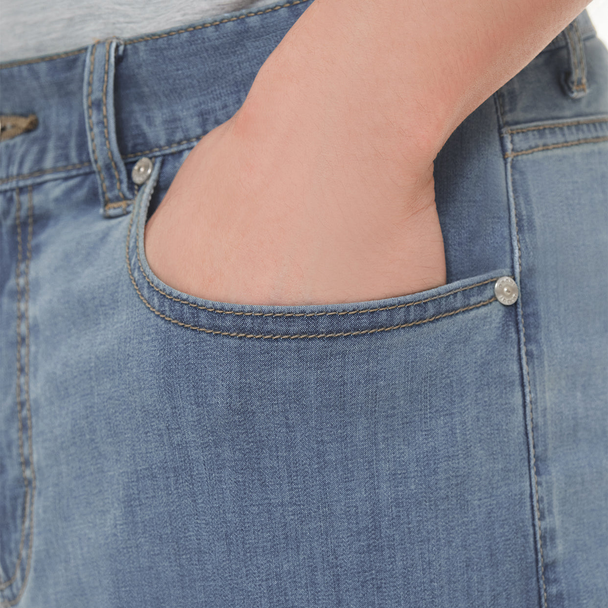ice airdenim メンズ ストレートフィットデニム