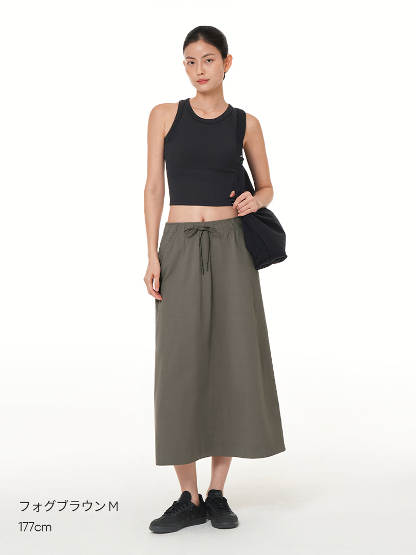 andar Fresh Move フレアロングスカート S Fresh Move フレアロングスカート | andar JAPAN
