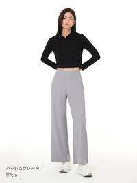 [SET] 着回し抜群コーデ (ワイドレギンス+スリムTシャツ) - andar JAPAN