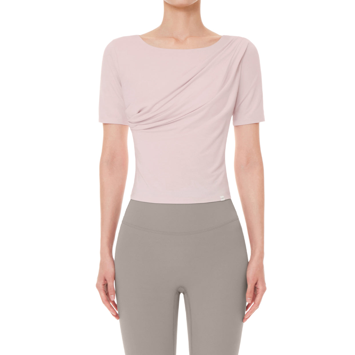 softmodal ドレープトップス (半袖)