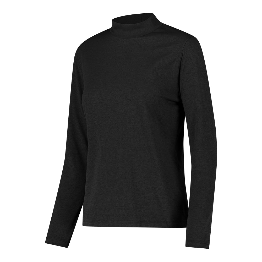 エアリーフィットピーチスタンダードフィット ハーフネックTシャツ（長袖） - andar JAPAN