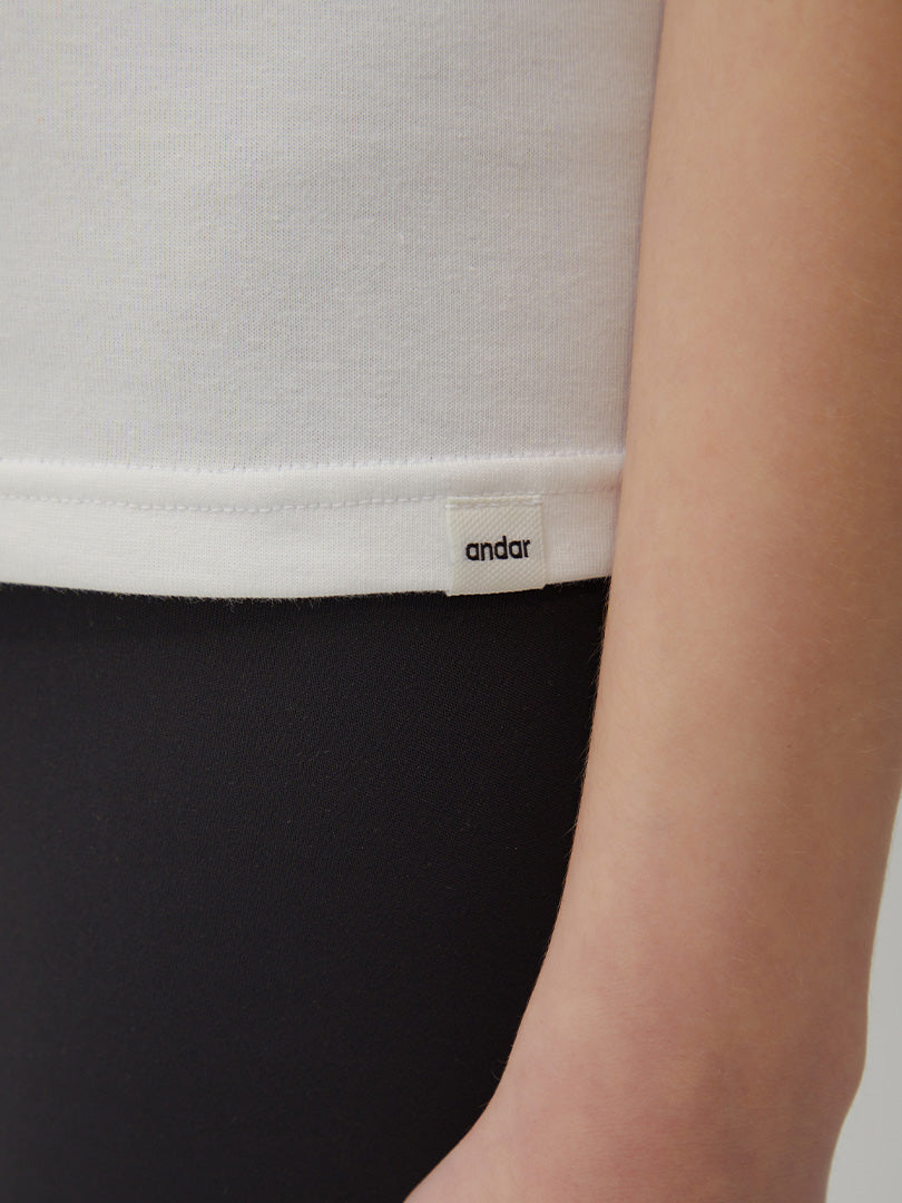 Aerocotton スリムフィット Tシャツ (半袖) - andar JAPAN