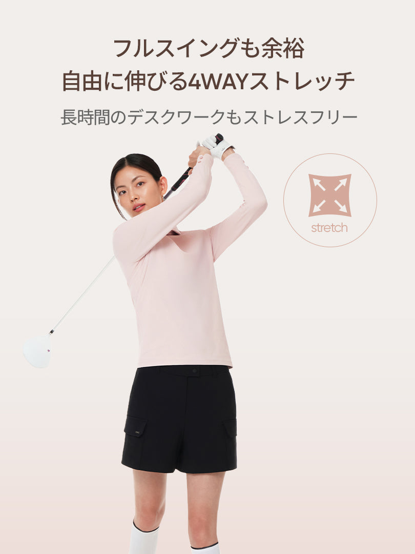 Softela ラウンドポロ ロングスリーブ - andar JAPAN