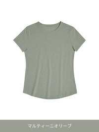 [2SET] NEW Airy Fit スリムフィット Tシャツ (半袖) - andar JAPAN