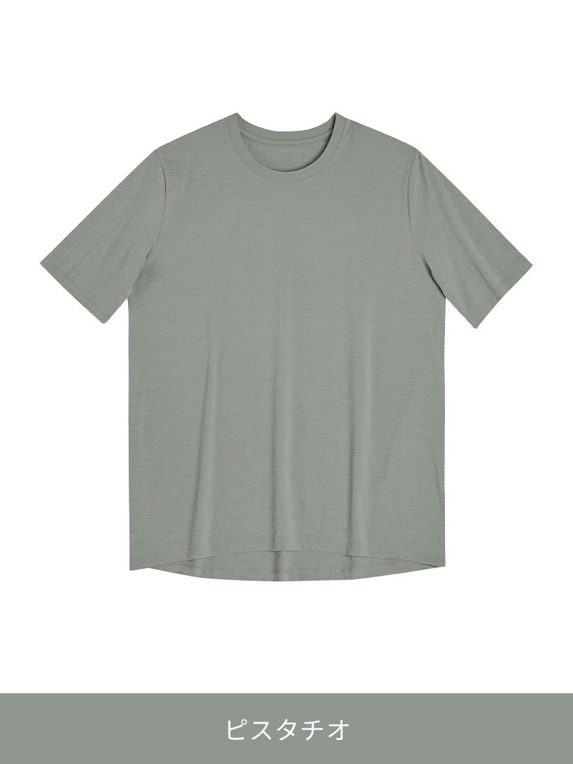 NEW Airy Fit オーバーフィット Tシャツ  (半袖) (ピンク)