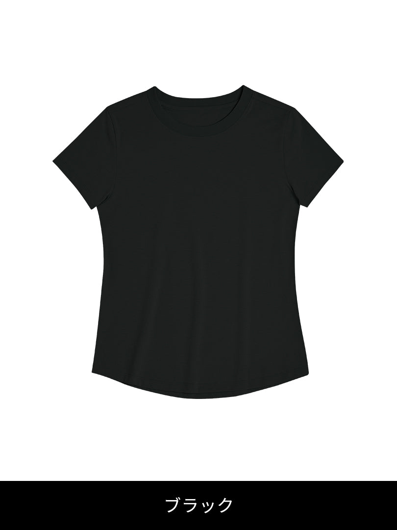 [2SET] NEW Airy Fit スリムフィット Tシャツ (半袖) - andar JAPAN