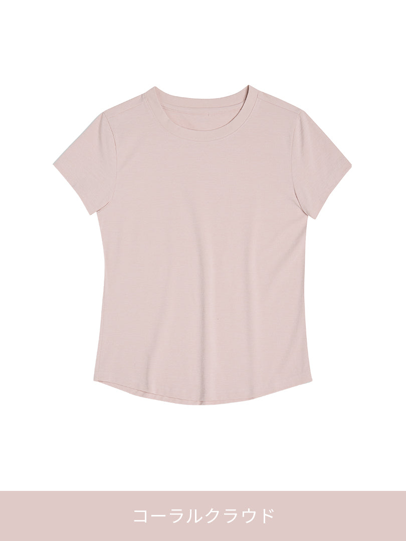 [2SET] NEW Airy Fit スリムフィット Tシャツ (半袖) - andar JAPAN