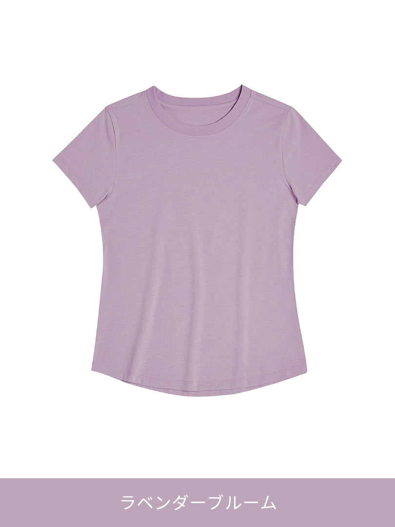 [2SET] NEW Airy Fit スリムフィット Tシャツ (半袖) - andar JAPAN