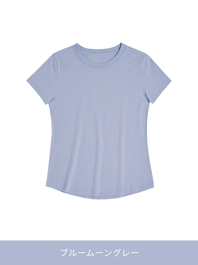 [2SET] NEW Airy Fit スリムフィット Tシャツ (半袖) - andar JAPAN