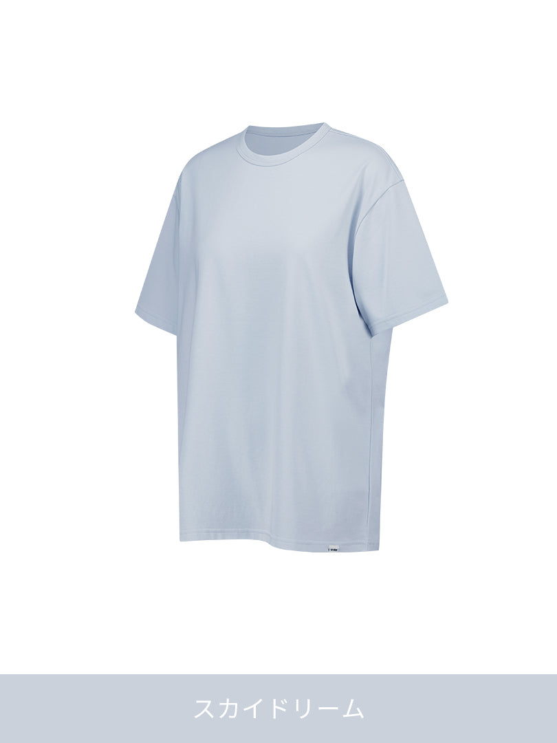 [LAST SIZE] AerocottonオーバーフィットTシャツ(半袖) - andar JAPAN