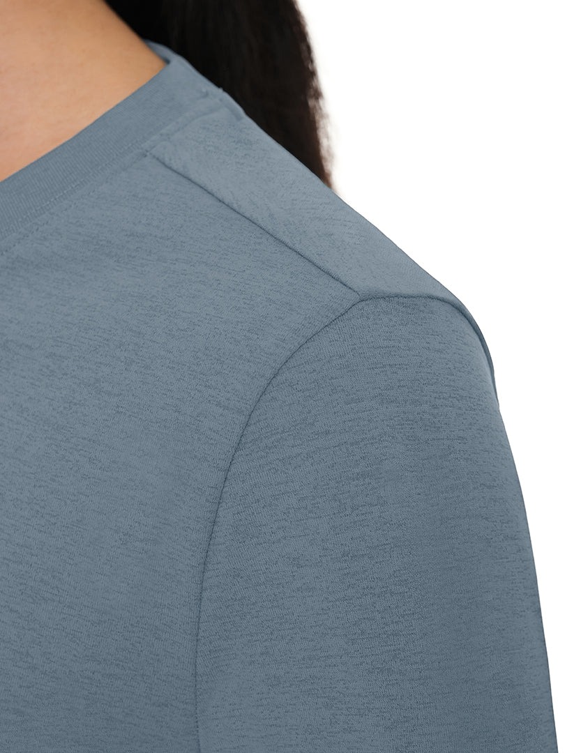 [SET] Daily to office セット (Airywin セミ裏起毛ワイドレギンス+スタンダードフィット Tシャツ) - andar JAPAN