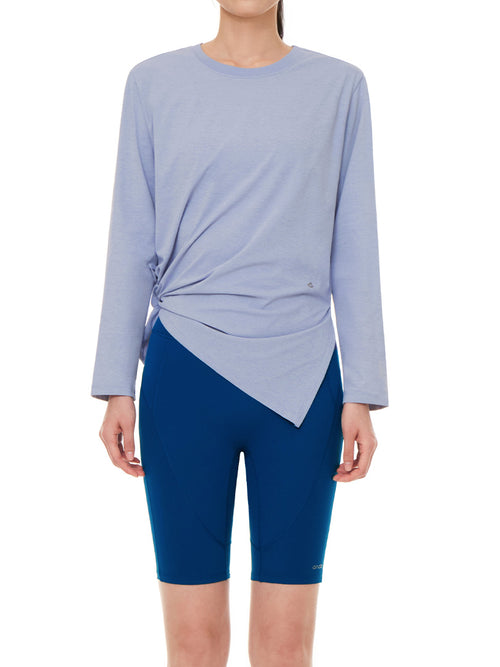 [2SET] Airy Fit オーバーフィット Tシャツ (長袖) - andar JAPAN
