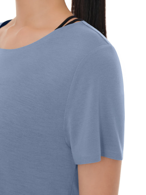 Lyocell サステナブル シームレス Tシャツ - andar JAPAN