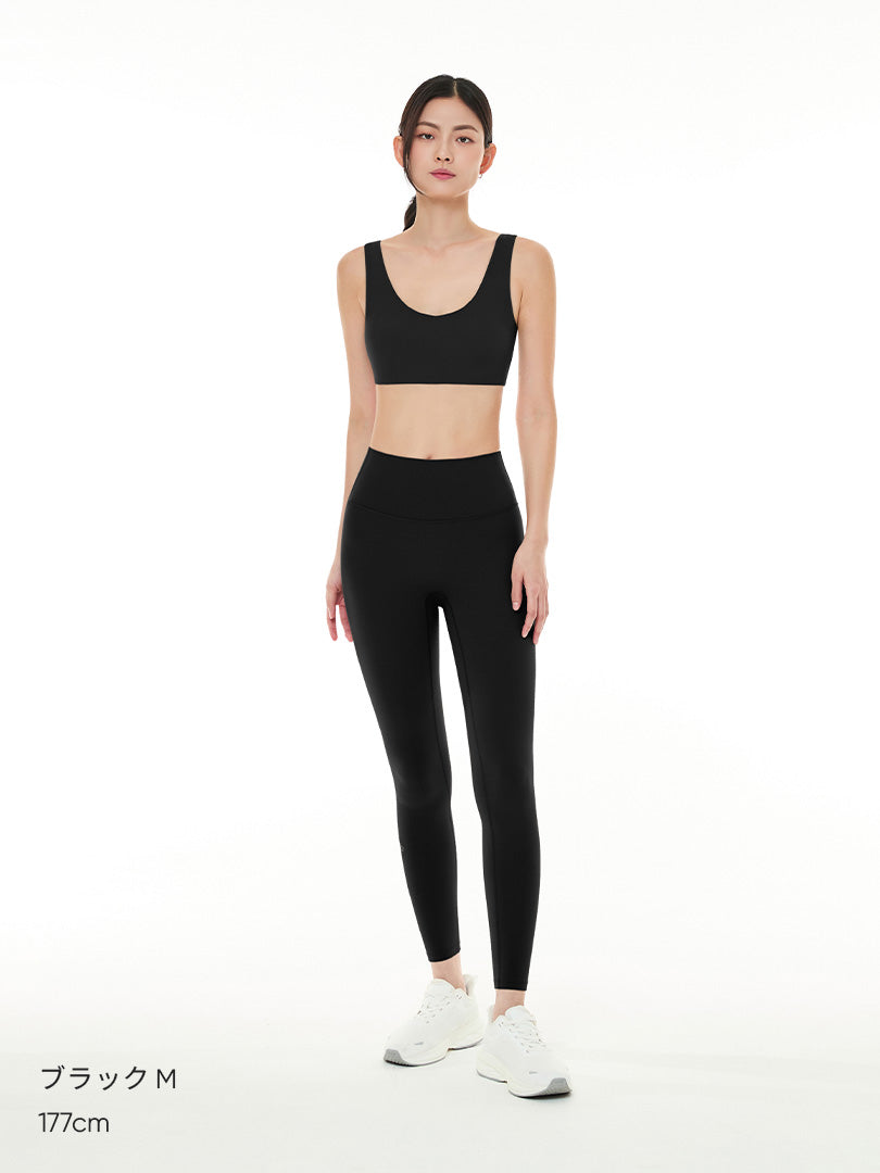 [SET] 初心者All-in-Oneセット(Airywin レギンス+Airy Fit ピーチ起毛 オーバーフィット+クロップドトップ+5本指ソックス)