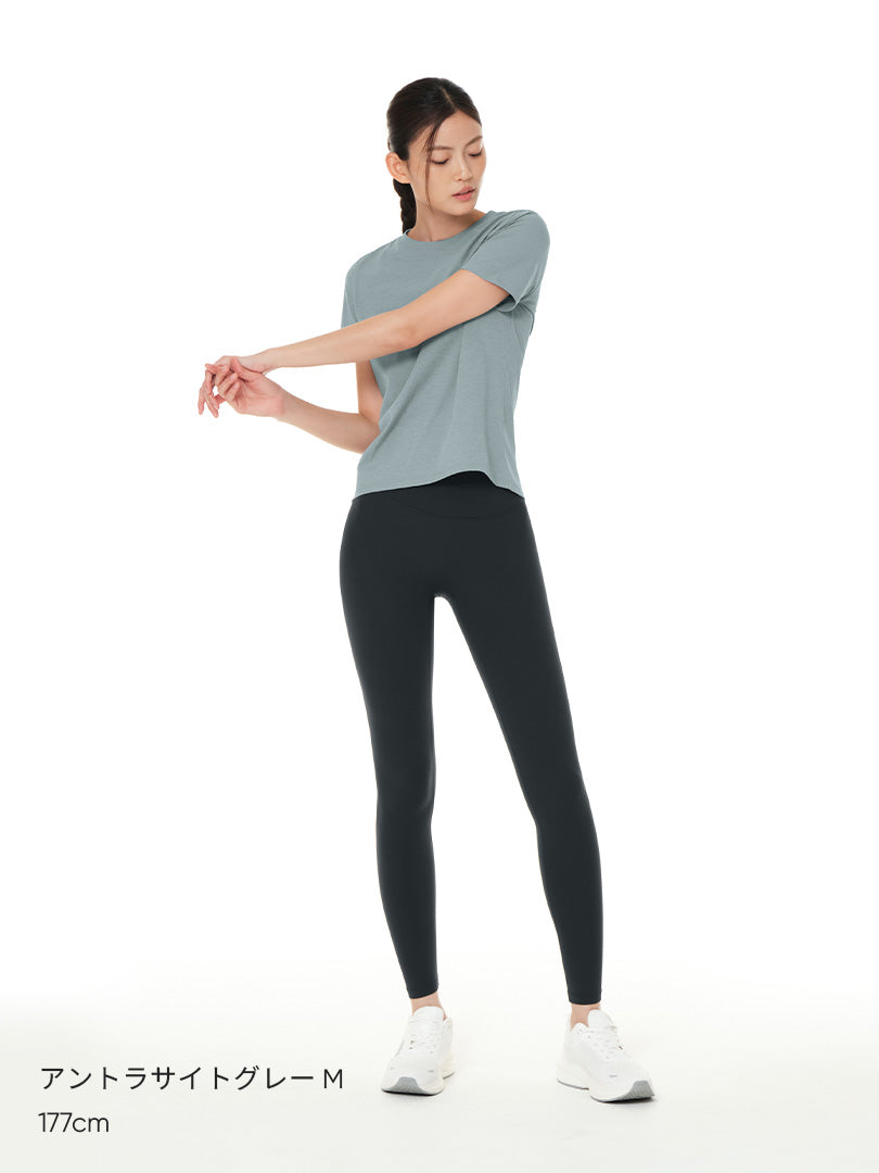 [SET] 初心者All-in-Oneセット(Airywin レギンス+Airy Fit ピーチ起毛 オーバーフィット+クロップドトップ+5本指ソックス)