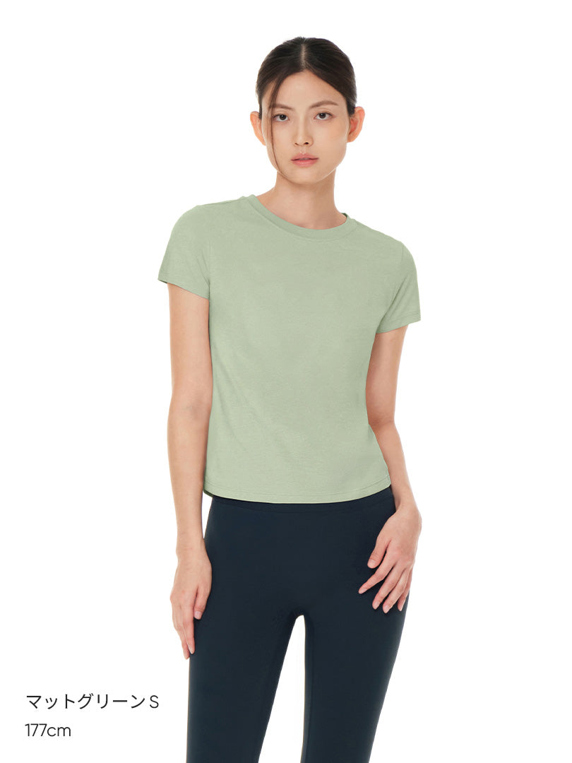 NEW Airy Fit スリムフィット Tシャツ (半袖) - andar JAPAN