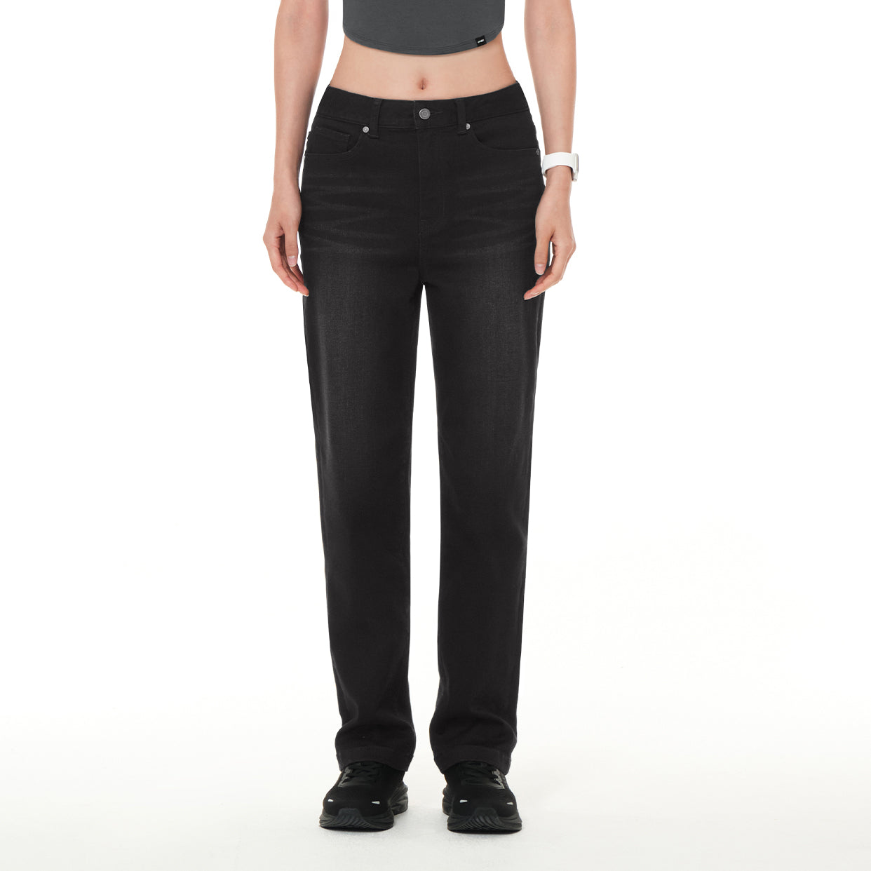 airdenim ストレートフィット ブラックデニム – andar JAPAN