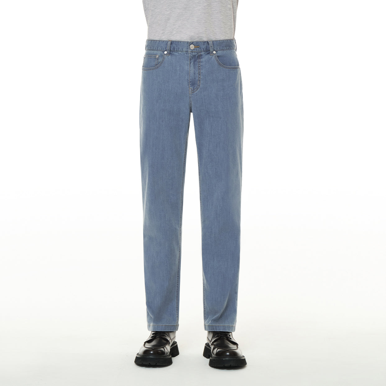 ice airdenim メンズ ストレートフィットデニム – andar JAPAN