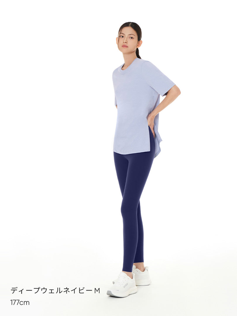 Airywin シグネチャー レギンス (ディープウェルネイビー)