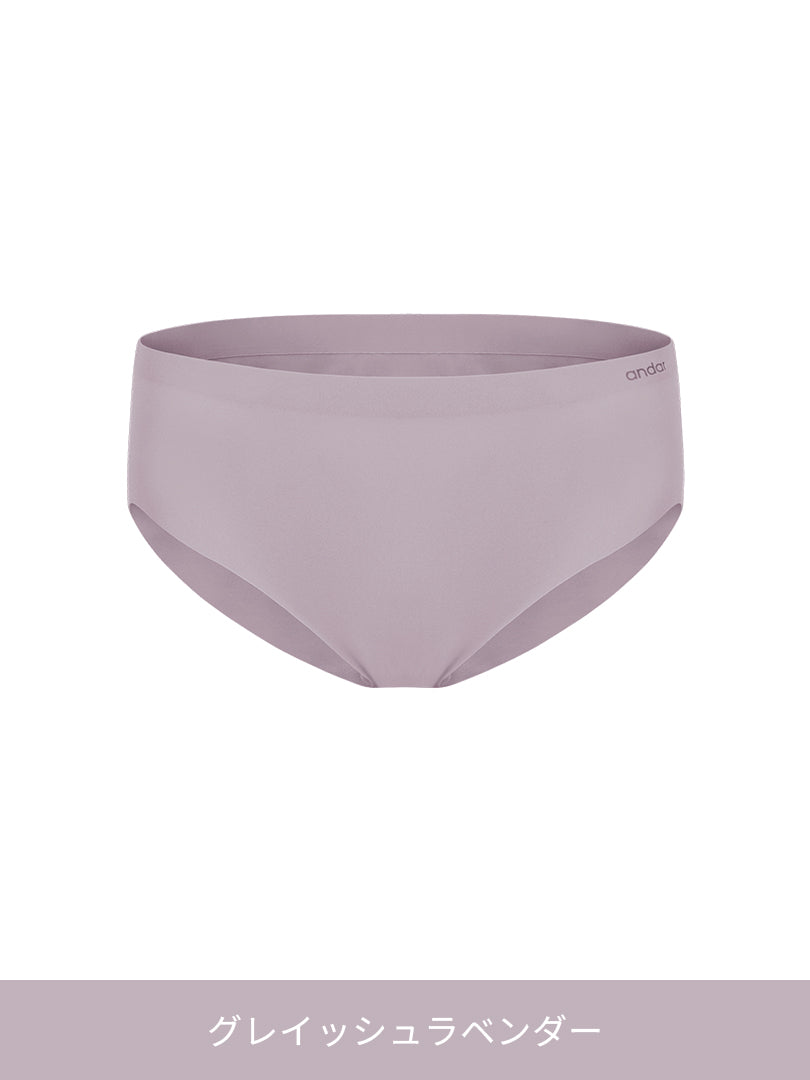 [2SET] andar オールデイフィット ピーチ起毛キャミソール (パッド一体型) &ショーツ - andar JAPAN