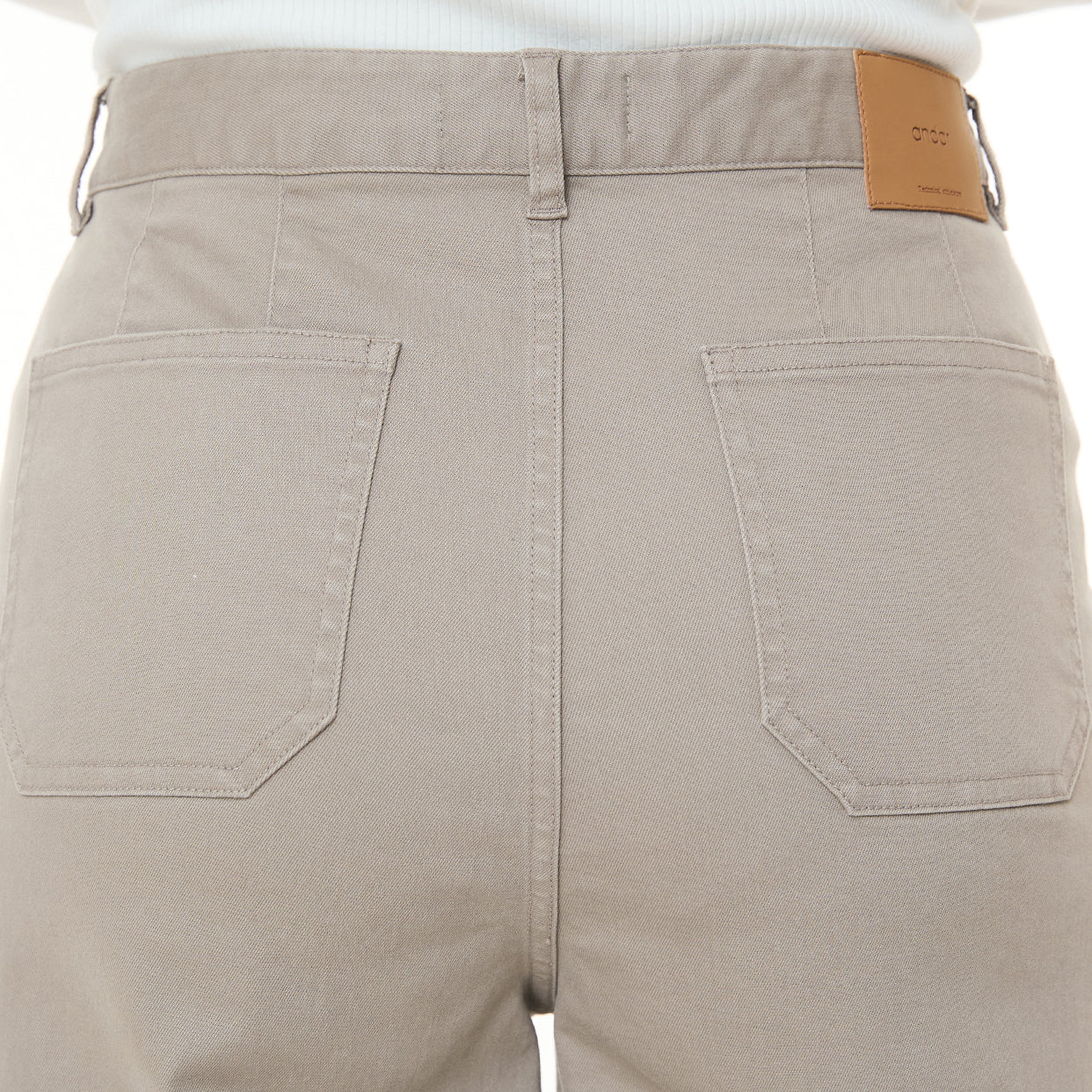 urbancotton ストレッチワイドパンツ - andar JAPAN