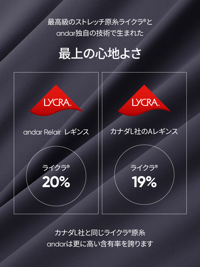[SET] 秋のRelair セットアップ セットアップ (クロップドスポブラ＋レギンス)＋シームレスショーツ贈呈 - andar JAPAN