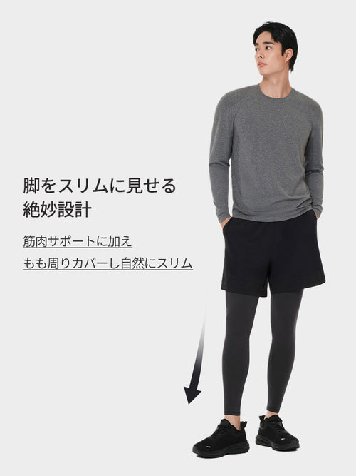 Airywin メンズ パフォーマンスレギンス - andar JAPAN