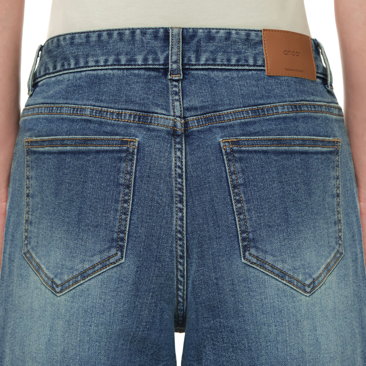 airdenim セミワイドデニム - andar JAPAN