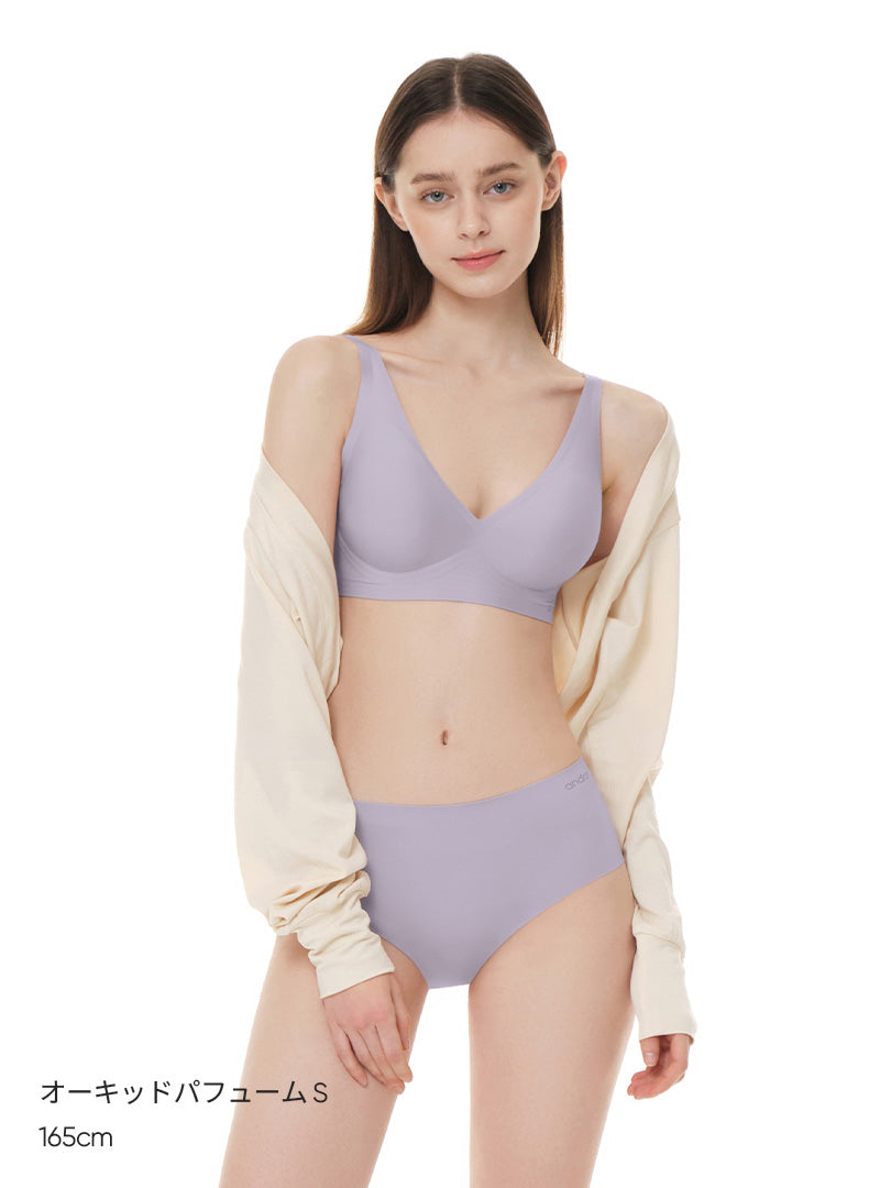 andar オールデイフィット ブラ (パッド一体型 / 2タイプ選択可)