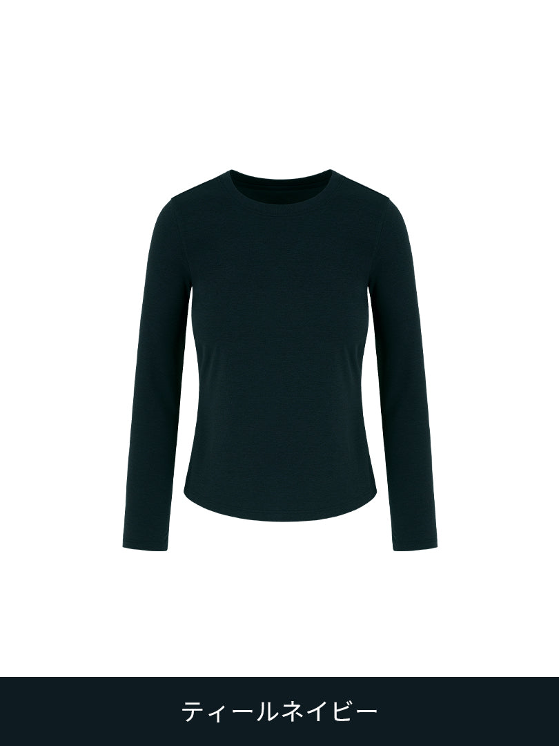 NEW Airy Fit スリムフィット Tシャツ (長袖)
