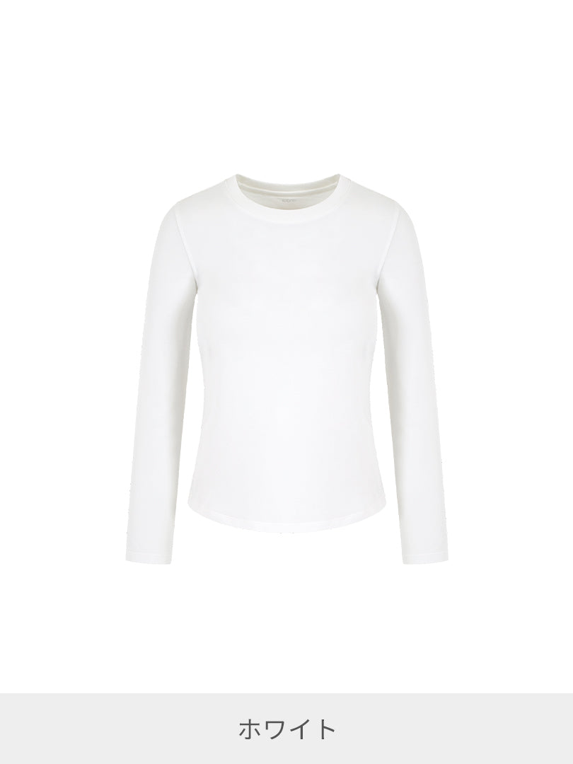 NEW Airy Fit スリムフィット Tシャツ (長袖)